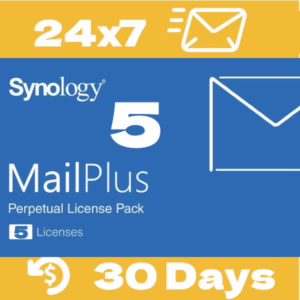 Paquete de 5 cuentas de licencia MailPlus