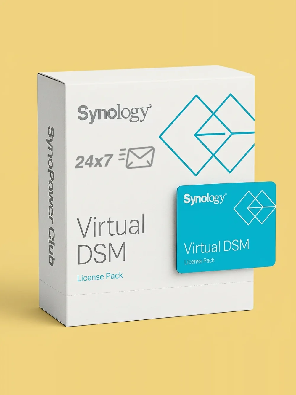 Synology Virtual DSM (VDSM) Licence pro 1 instanci Synology Virtual DSM (VDSM) Licenční sada pro 1 instanci – oficiální licenční klíč od SynoPower Club