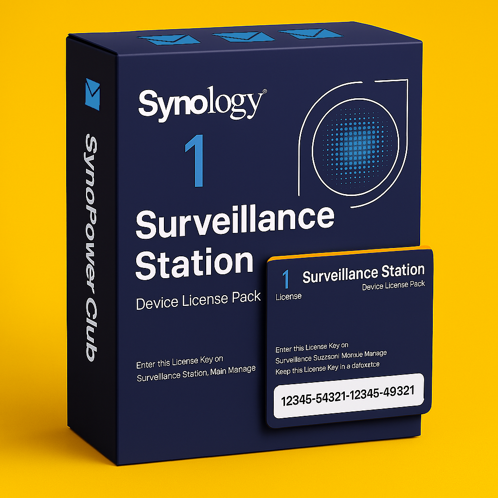 Synology Surveillance Station License: Easy 24x7 Order and