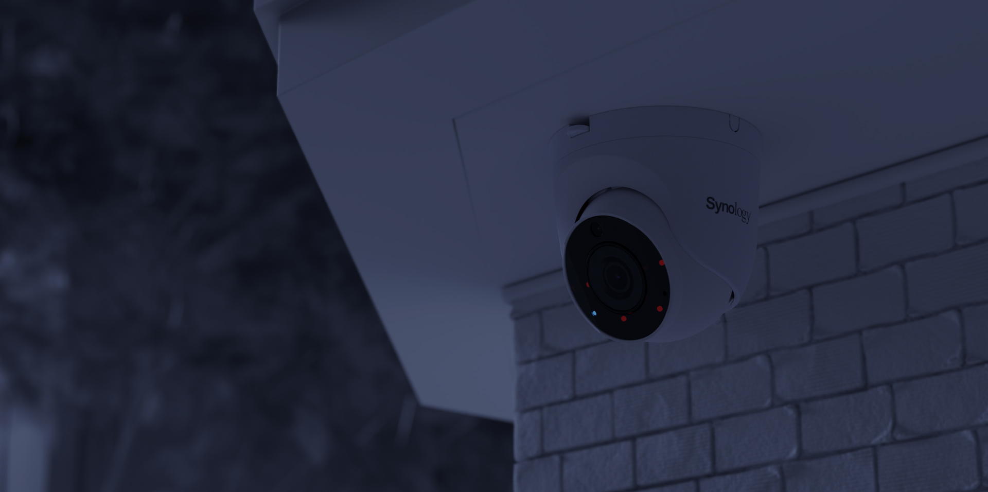 Synology TC510 infrared night vision reaching 30 metres - Synology TC510 review 2026